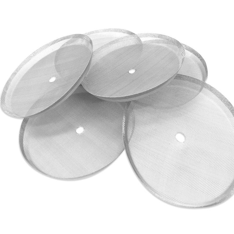 ACKLLR 4 Pack French Press Replacement Filter Screen,Reusable Stainless Steel Mesh Filters for Universal 1000 ml / 34 oz / 8 cup French Press Coffee Makers - Image 5
